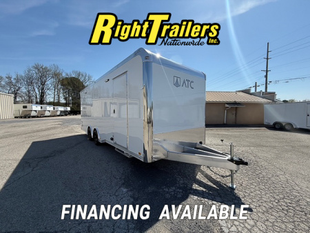 New 2026 8.5x24 ATC ROM 450 Race Trailer