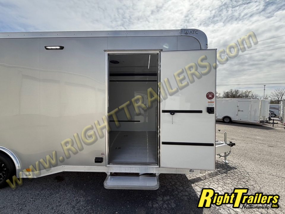 New 2026 8.5x24 ATC ROM 450 Race Trailer-DEMO UNIT