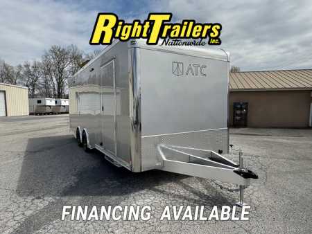 New 2026 8.5x24 ATC ROM 450 Race Trailer