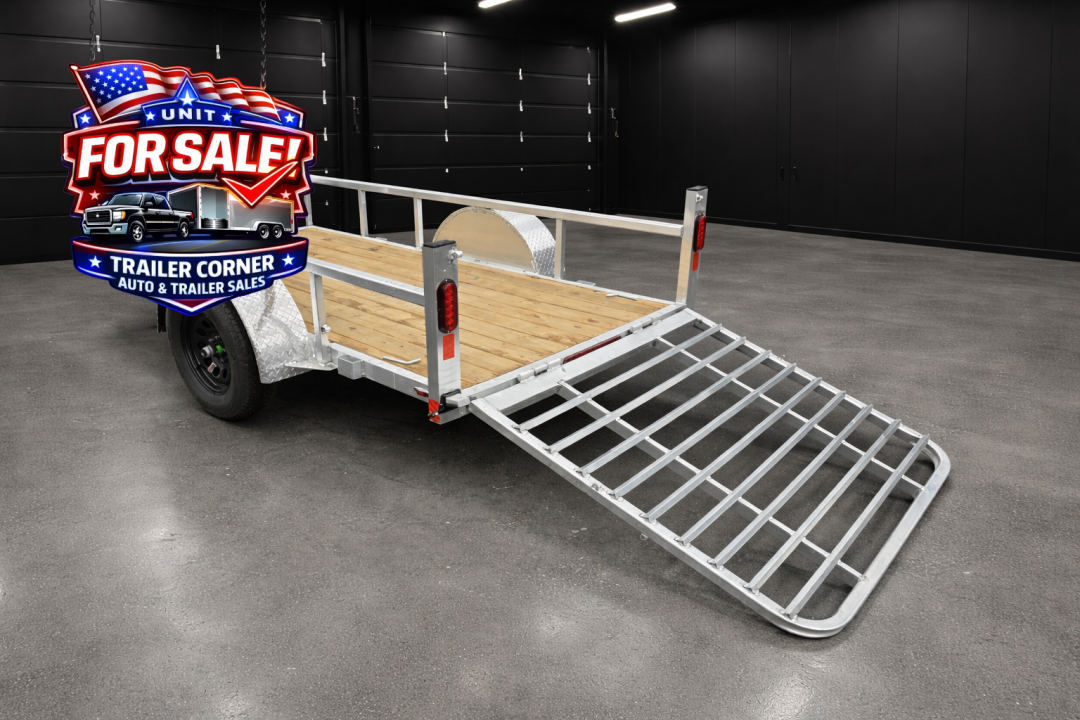 New 2026 Legend Trailers 5X10 OPEN DELUXE Utility Trailer