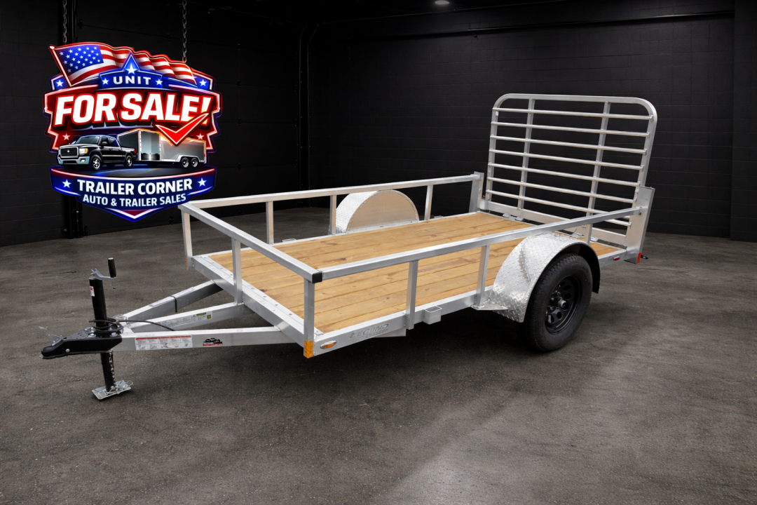 New 2026 Legend Trailers 5X10 OPEN DELUXE Utility Trailer