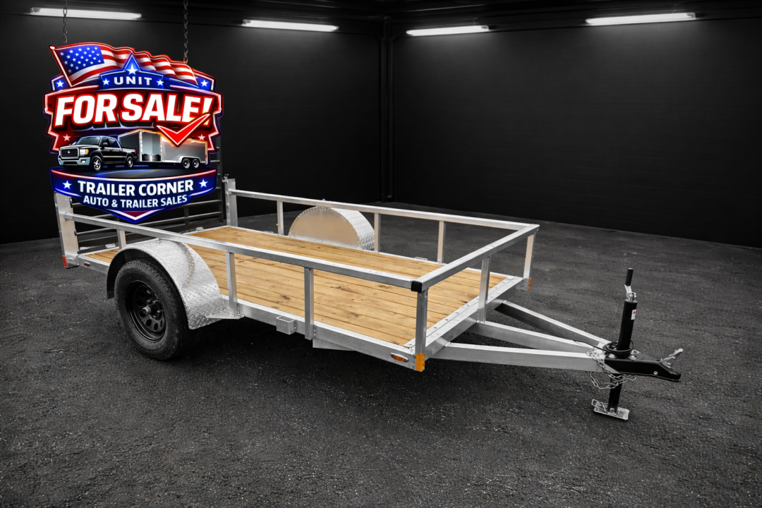 New 2026 Legend Trailers 5X10 OPEN DELUXE Utility Trailer