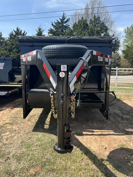 New 2026 Texas Pride Trailers GooseNeck 7x16x4 Tandem Axles Dump Trailer- UPGRADES