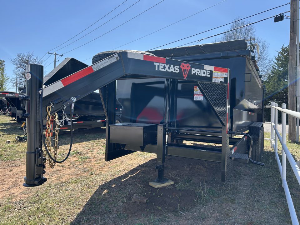New 2026 Texas Pride Trailers GooseNeck 7x16x4 Tandem Axles Dump Trailer- UPGRADES!!