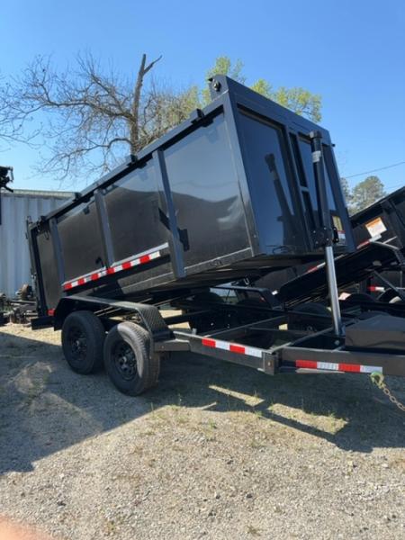 New 6x12 D2E Highside Telescopic Dump Trailer