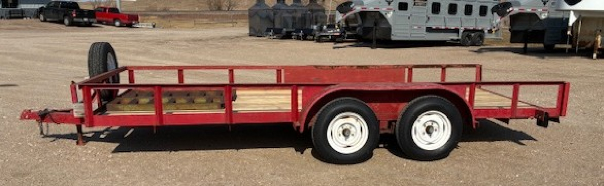 Used 2002 Texas Trailers utility Utility Trailer