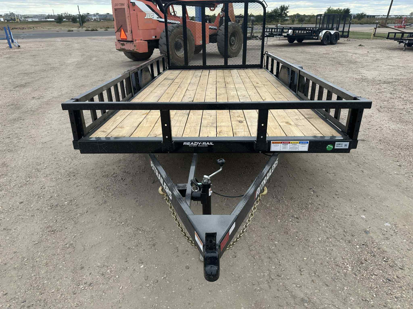 New 2026 PJ 14' Single Axe Channel Utility (U8) with ATV Side Load Ramps