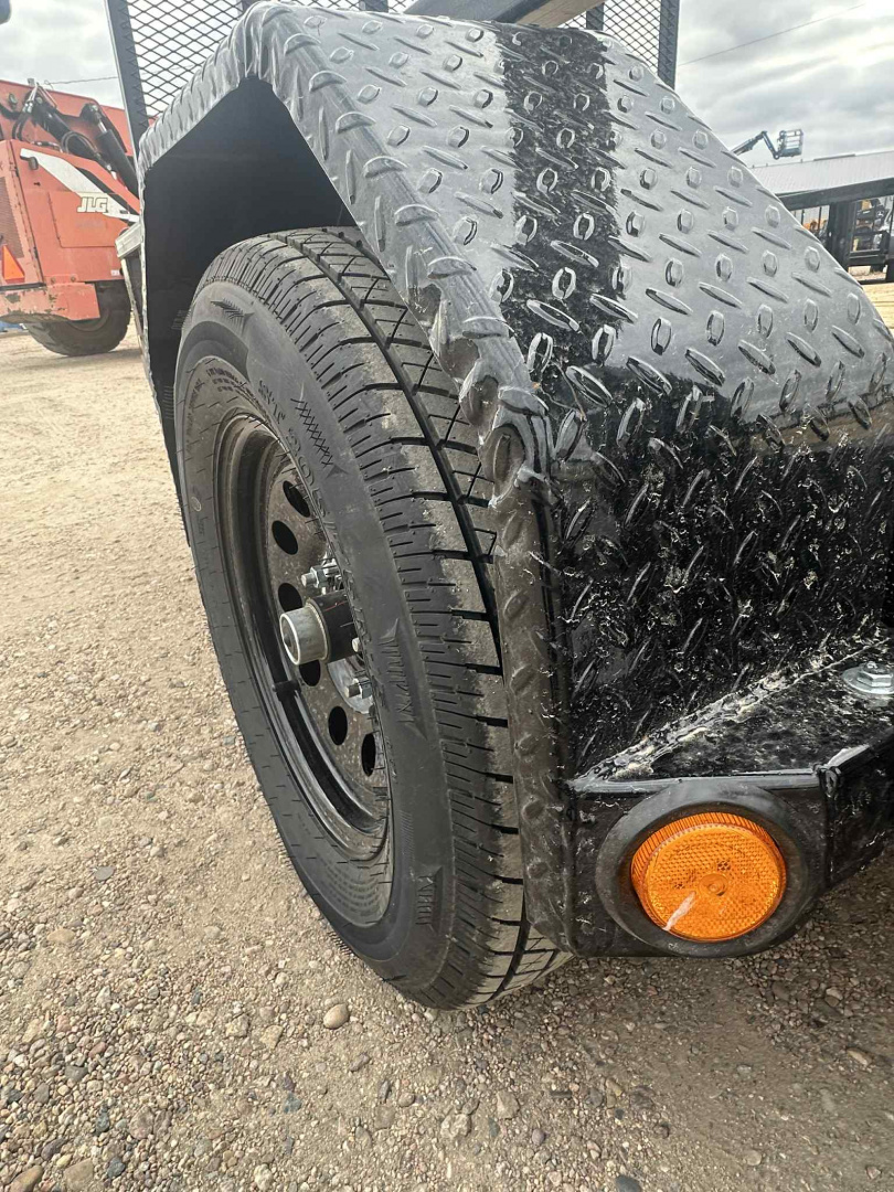 New 2026 PJ 14' Single Axe Channel Utility (U8) with ATV Side Load Ramps
