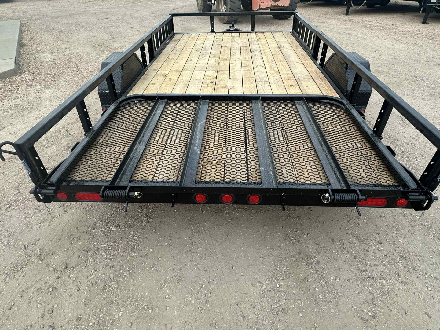 New 2026 PJ 14' Single Axe Channel Utility (U8) with ATV Side Load Ramps
