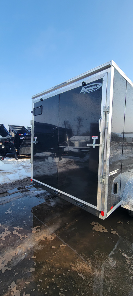 New 2026 Formula Trailers 7X14 7K 7FT TALL BLACK RAMP DOOR Cargo / Enclosed Trailer