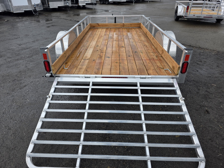 New 2026 Legend Trailers 6X12 ALUMINUM LOW SIDE Utility Trailer