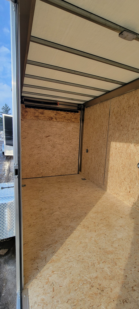 New 2026 Formula Trailers 6X12 WHITE 3K RAMP DOOR Cargo / Enclosed Trailer