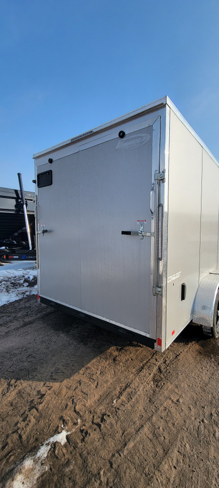 New 2026 Formula Trailers 7X16 7K 7FT TALL SILVER RAMP DOOR Cargo / Enclosed Trailer
