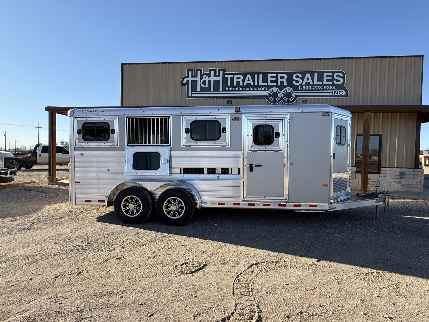 New 2026 Hart Trailer X8PB Stock / Stock Combo Trailer