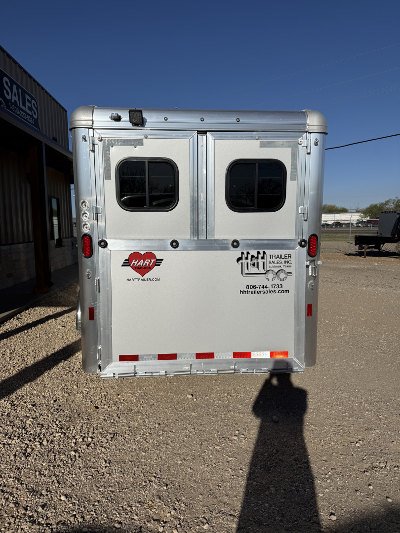 New 2026 Hart Trailer X8PB Stock / Stock Combo Trailer