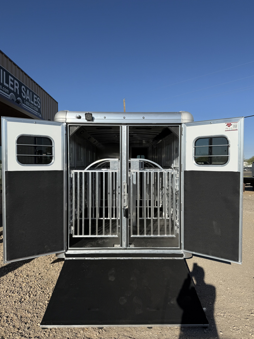 New 2026 Hart Trailer X8PB Stock / Stock Combo Trailer