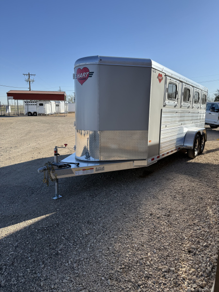 New 2026 Hart Trailer X8PB Stock / Stock Combo Trailer
