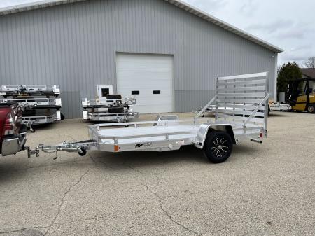 New 2026 Black Rhino Aluminum 81 x12' LPS8112A Low Profile (ATV / UTV) Utility Trailer