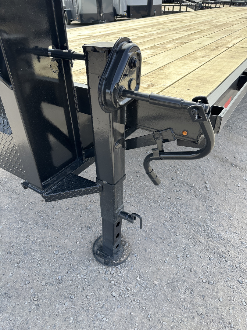 New 2026 Road Boss 40' Gooseneck with 15ks, Hitch, Dozer Dove Equipment Trailer