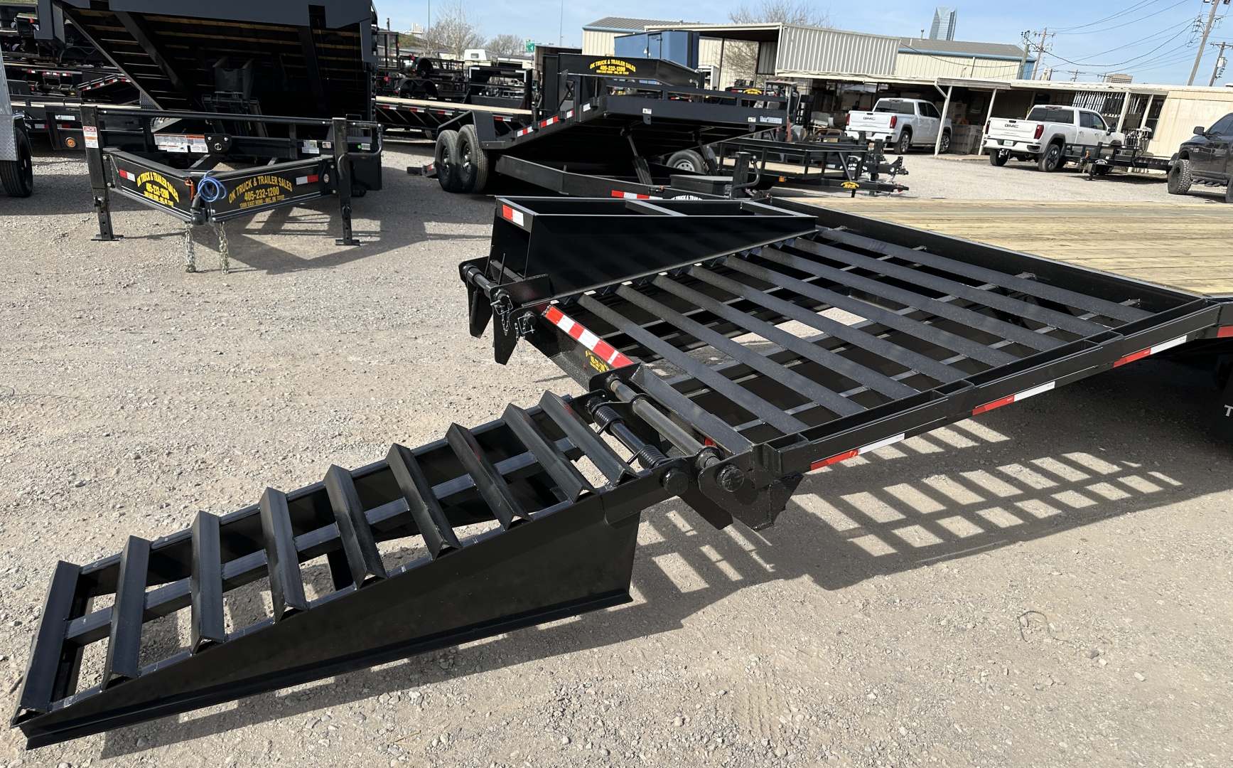 New 2026 Road Boss 40' Gooseneck with 15ks, Hitch, Dozer Dove Equipment Trailer