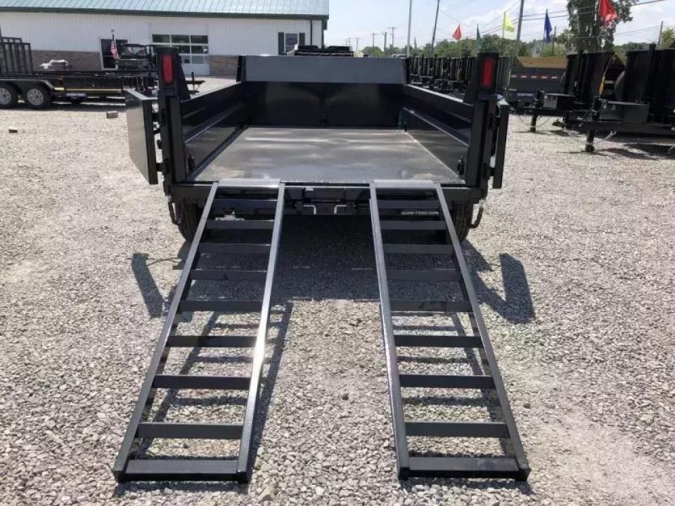 New 2026 Sure-Trac 72"x10 10K Single Ram Dump Trailer