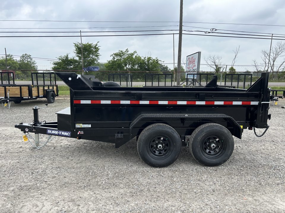 New 2026 Sure-Trac 72"x10 10K Single Ram Dump Trailer