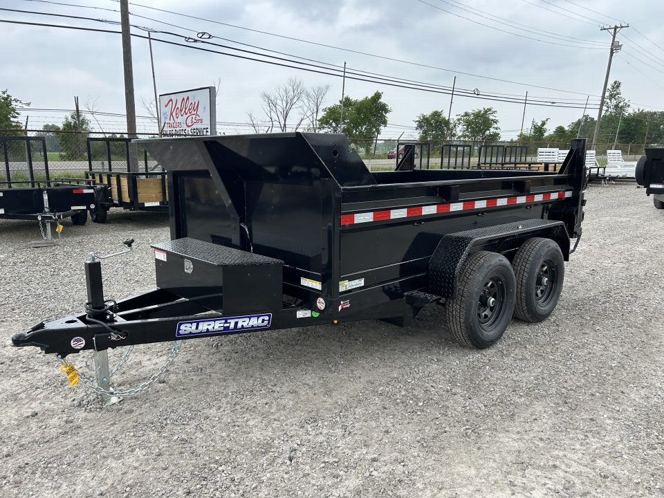 New 2026 Sure-Trac 72 x10 10K Single Ram Dump Trailer