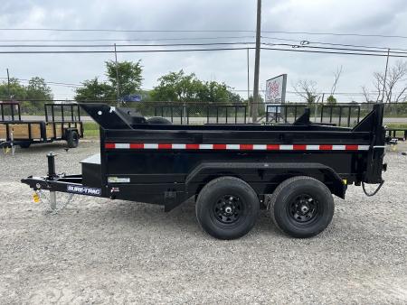 New 2026 Sure-Trac 72"x10 10K Single Ram Dump Trailer