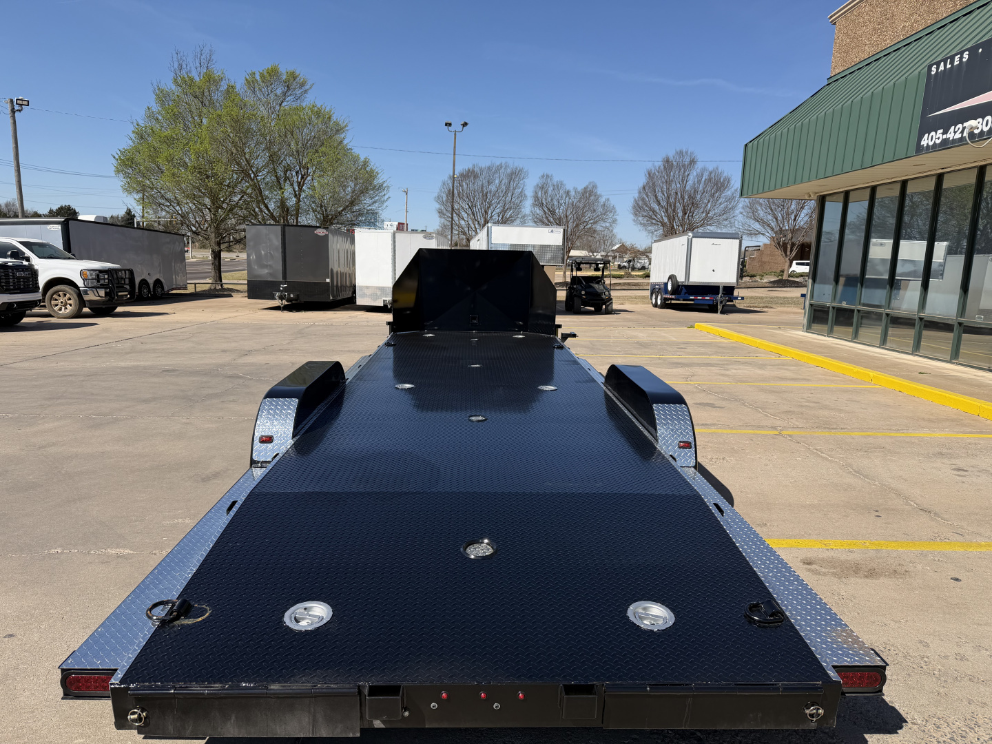 New #144976 2026 MP CUSTOM 24 X 83 TANDEM AXLE 10K STEEL FLOOR CAR HAULER W/ ALUMINUM TRIM