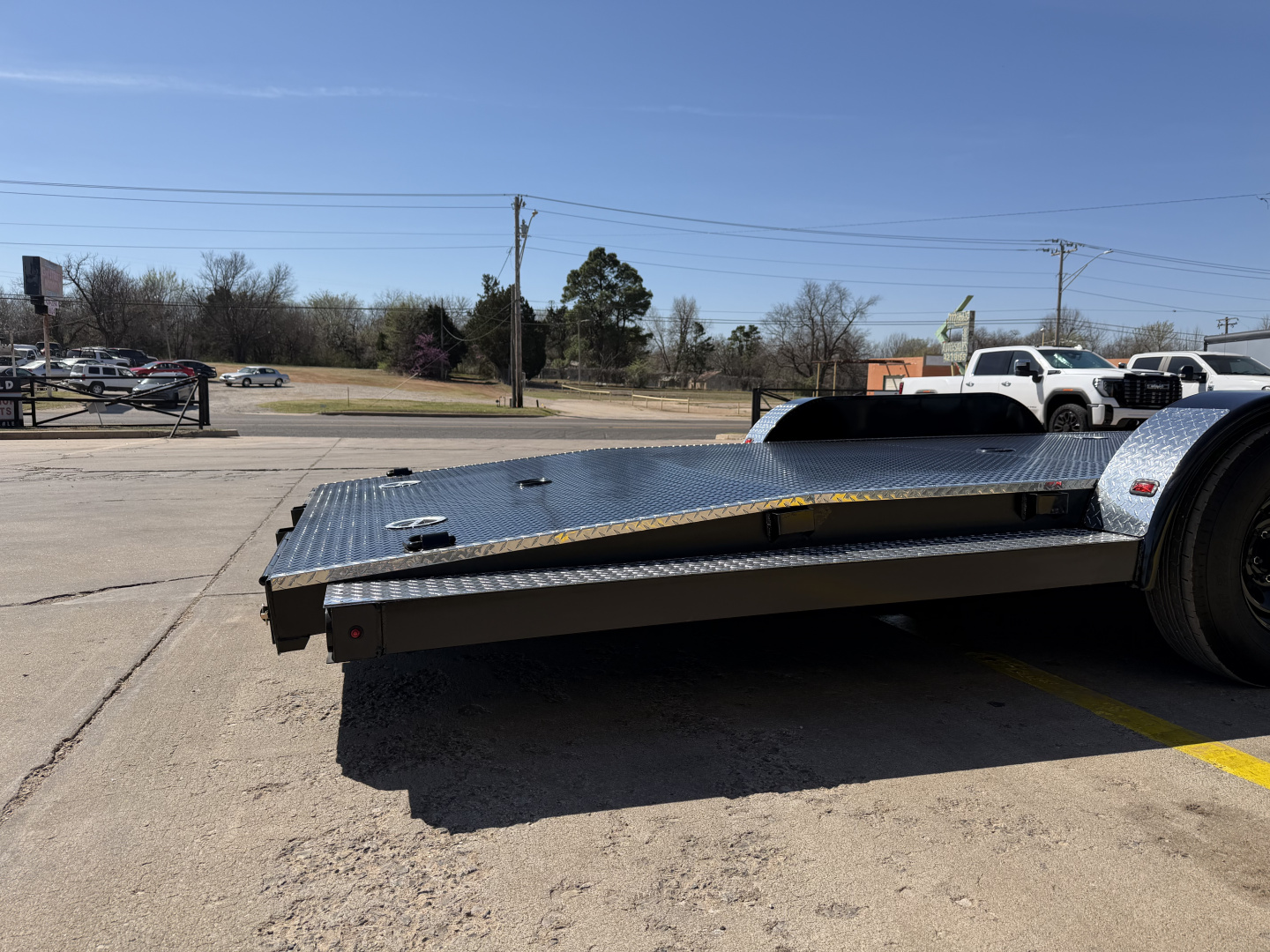 New #144976 2026 MP CUSTOM 24 X 83 TANDEM AXLE 10K STEEL FLOOR CAR HAULER W/ ALUMINUM TRIM