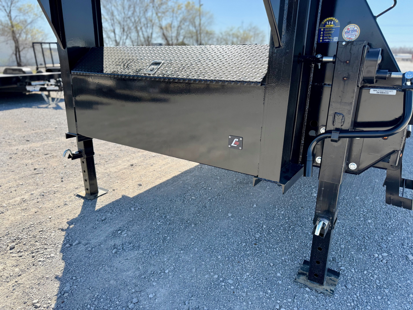 New 2026 Liberty LT14K102x27+5 Single Wheel Flatbed Trailer