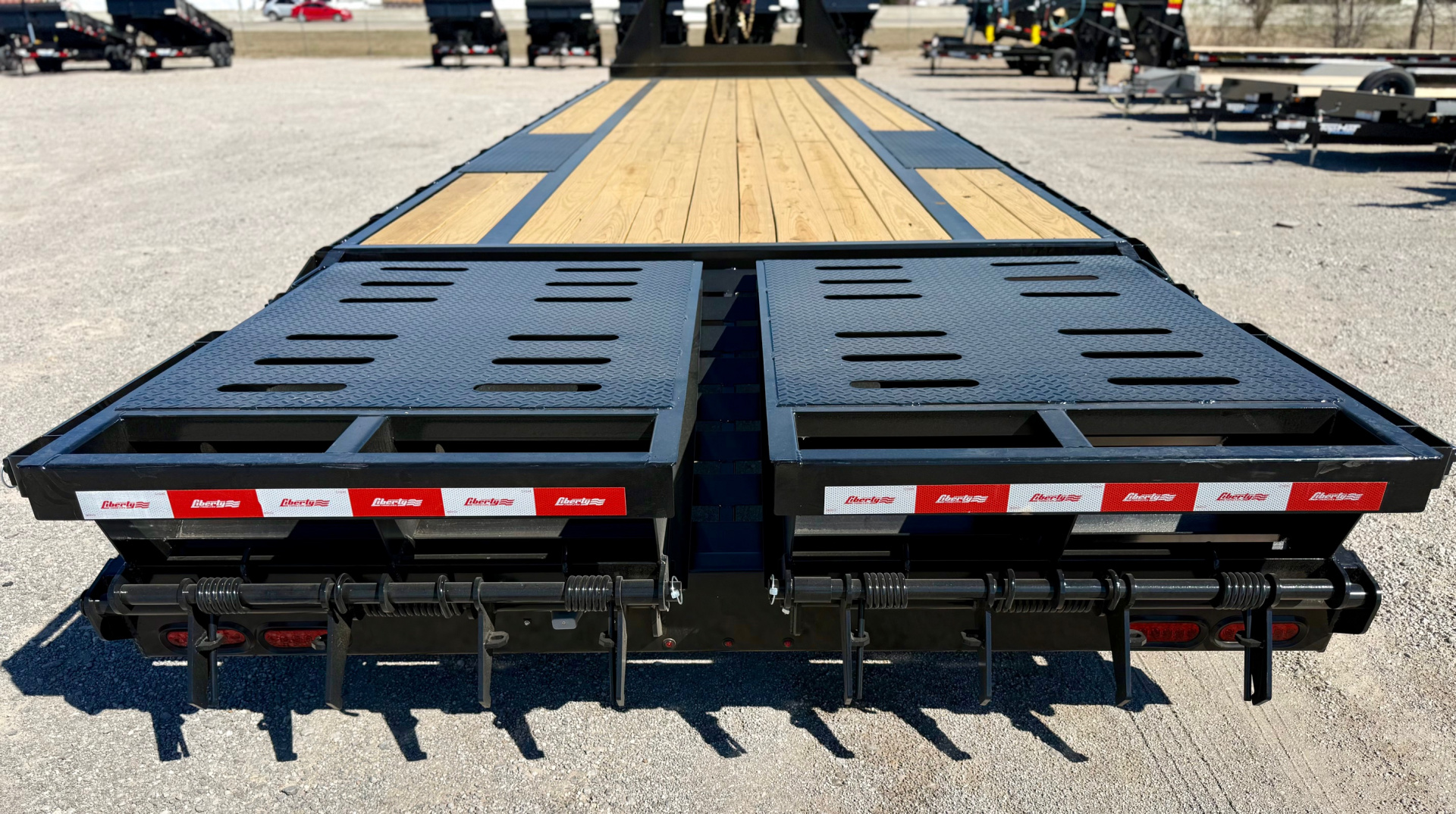 New 2026 Liberty LT14K102x27+5 Single Wheel Flatbed Trailer