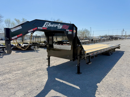 New 2026 Liberty LT14K102x27+5 Single Wheel Flatbed Trailer