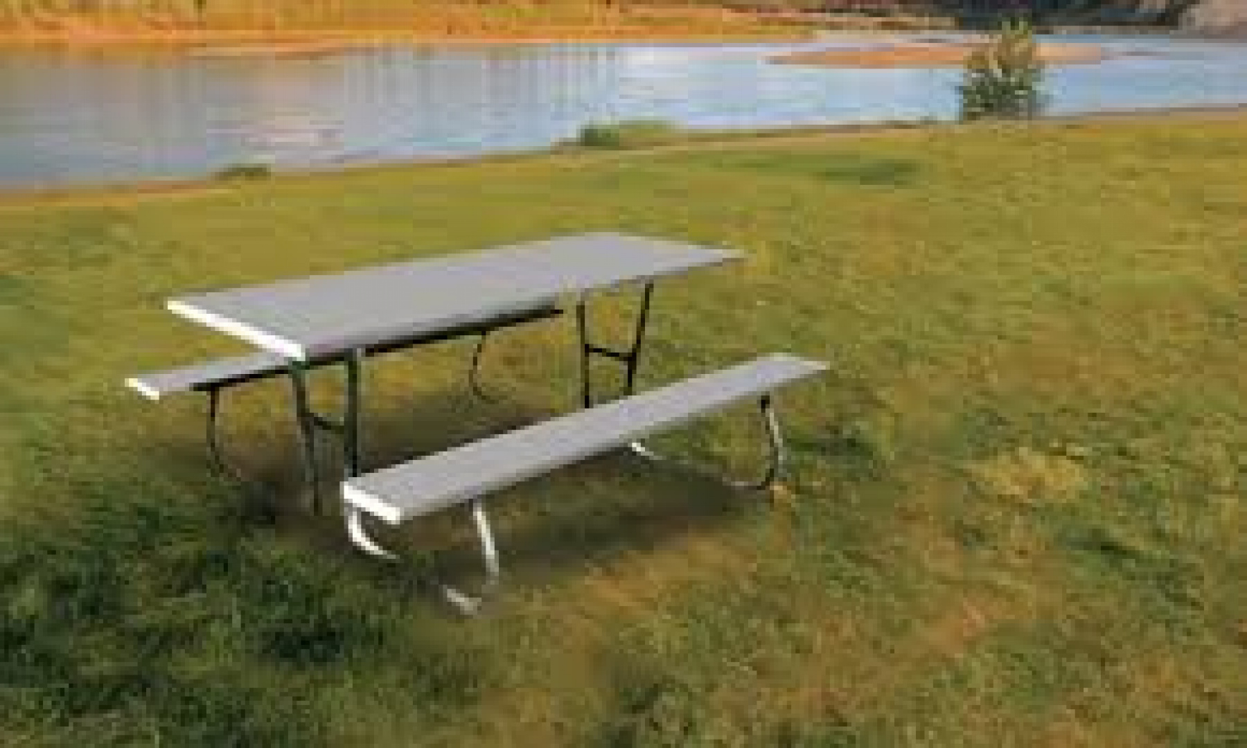 New 2027 Aluma 8' Tan Picnic Table