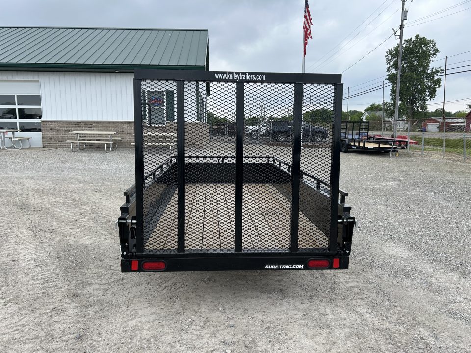 New 2026 Sure-Trac 5x10 3K Steel High Side Utility Trailer
