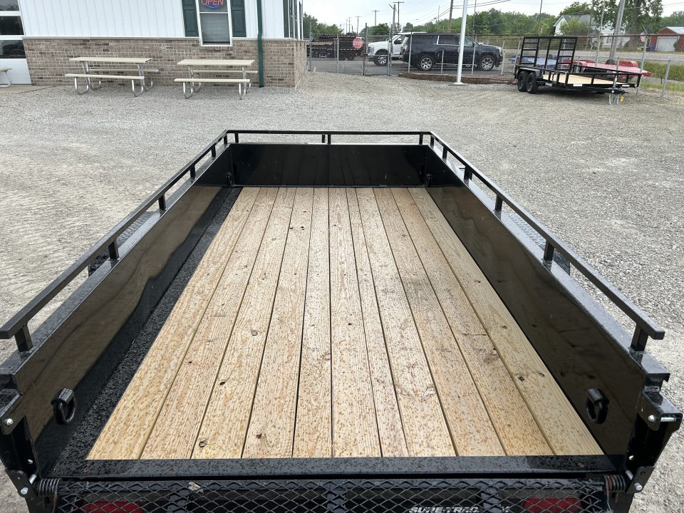 New 2026 Sure-Trac 5x10 3K Steel High Side Utility Trailer