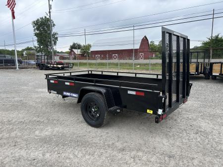 New 2026 Sure-Trac 5x10 3K Steel High Side Utility Trailer