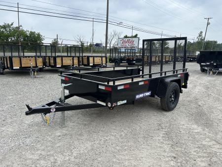 New 2026 Sure-Trac 5x10 3K Steel High Side Utility Trailer