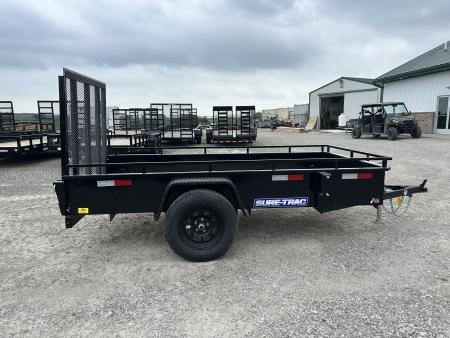 New 2026 Sure-Trac 5x10 3K Steel High Side Utility Trailer