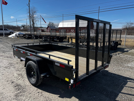 New 2026 Sure-Trac 6x10 3K Steel High Side Utility Trailer