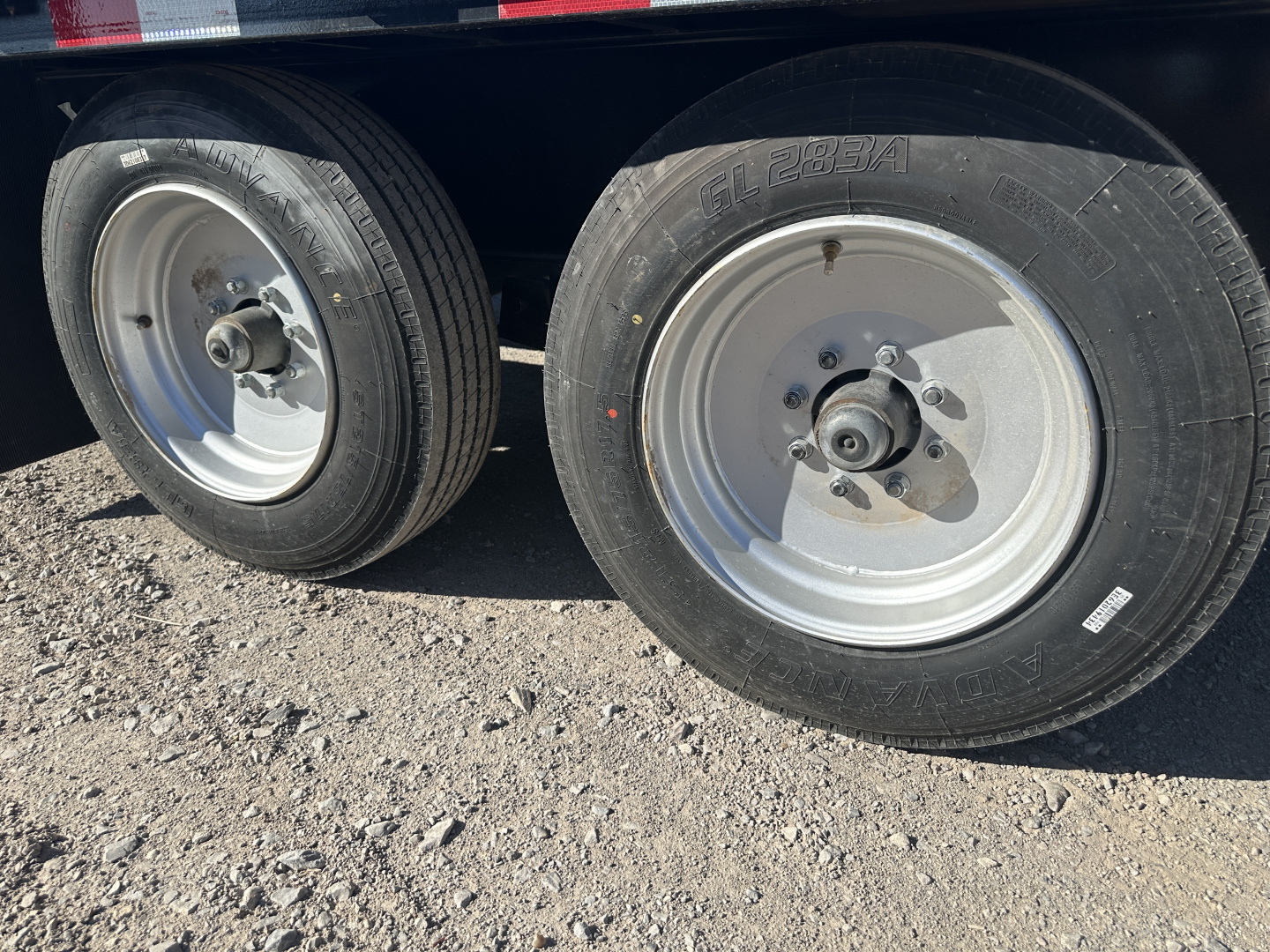 New 2025 Road Boss 25' Tandem Axle Gooseneck Combo Dove with 8ks Equipment Trailer