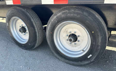 New 2025 Road Boss 25' Tandem Axle Gooseneck Combo Dove with 8ks Equipment Trailer