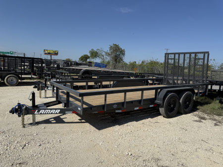 New 2026 Lamar Trailers 83X18 10K Utility Trailer