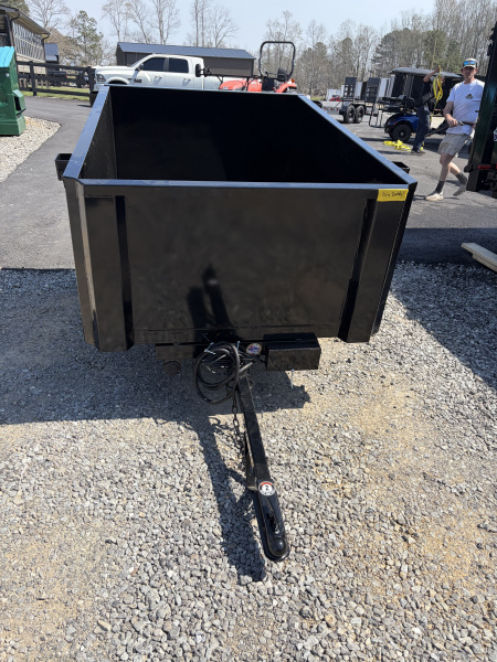 New 2026 U-Dump 4X6 With 19" Sides, ATV / UTV Dump Trailer, 2K GVWR, Single Axle, Hydraulic Dump