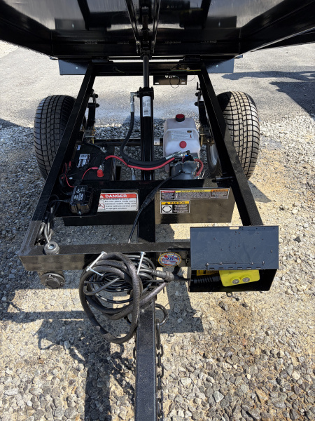 New 2026 U-Dump 4X6 With 19" Sides, ATV / UTV Dump Trailer, 2K GVWR, Single Axle, Hydraulic Dump