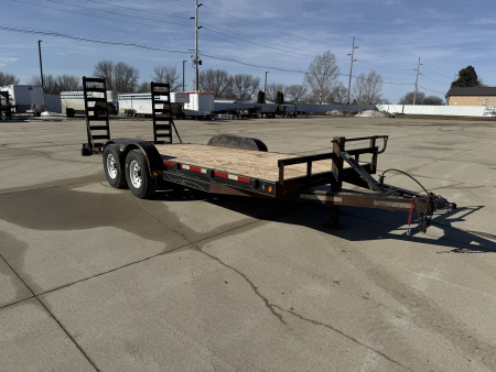 Used 2007 ABU ST18-BP Equipment Trailer