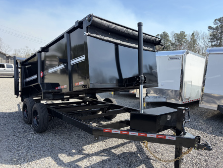 New 2026 U-Dump Pro-Heavy 7x14 Dump Trailer, 48  Sides, Telescopic, 16K GVWR
