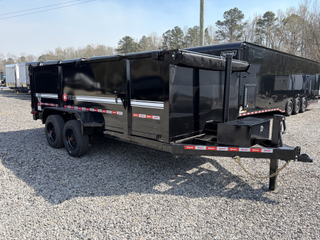 New 2026 U-Dump Pro-Heavy 7x14 Dump Trailer, 48  Sides, Telescopic, 16K GVWR