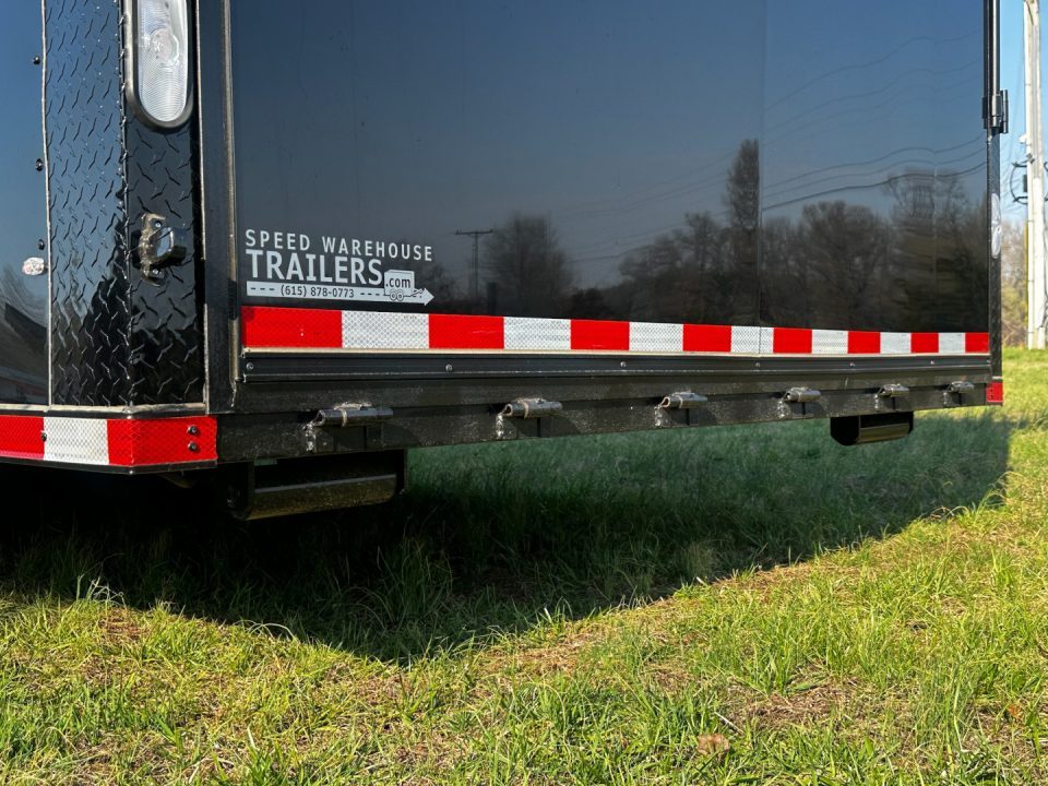 New 2026 Rock Solid Cargo 8.5x32 7'6" Interior- Race Trailer-Finished Interior-Triple 7000 Triple Torsion Axle - Pit Lights