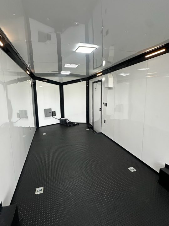 New 2026 Rock Solid Cargo 8.5x32 7'6" Interior- Race Trailer-Finished Interior-Triple 7000 Triple Torsion Axle - Pit Lights